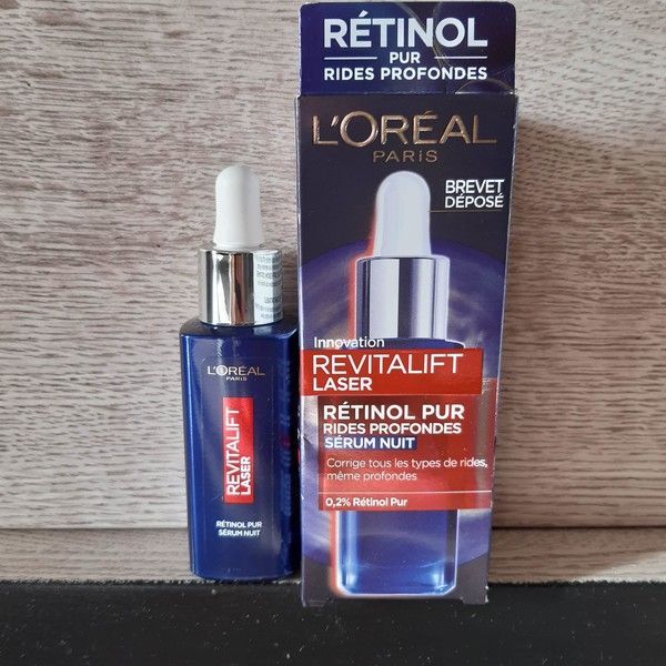 test sérum nuit revitalift laser l'oréal paris